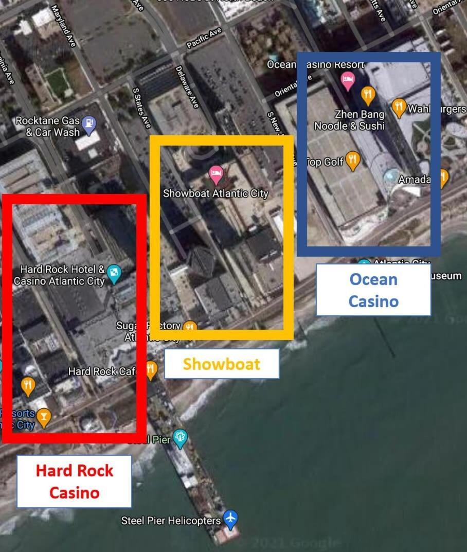 Stylish 2Br 3Ba Cozysuites On The Boardwalk Atlantic City Bagian luar foto